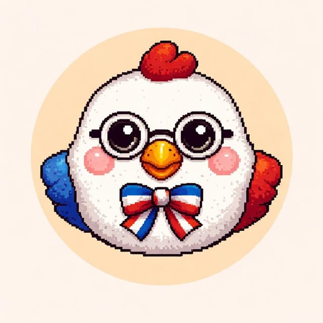 Coco le coq tricolore